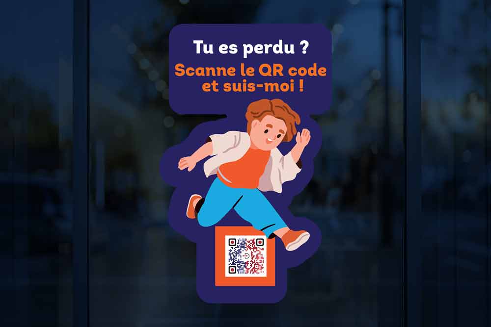 Plaque électroluminescente Daryane de jour comme de nuit pour une accessibilité de vos sites